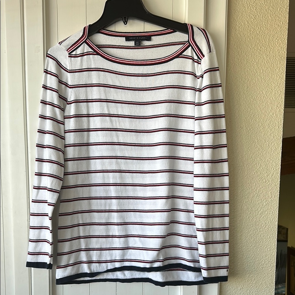 Tommy Hilfiger Striped Long Sleeve Top